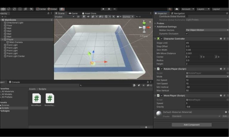Unity 3D CharacterController