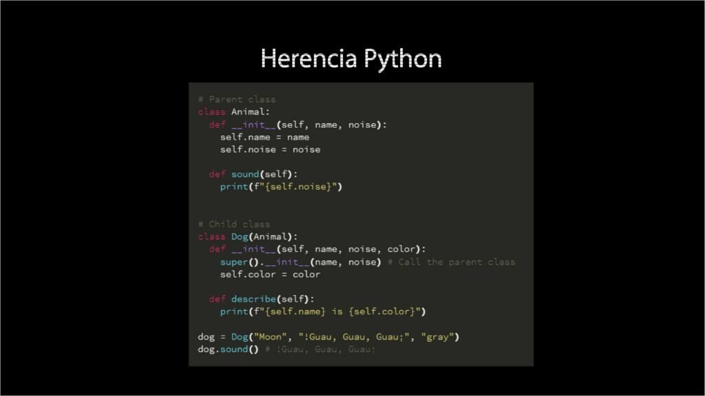 Herencia Python